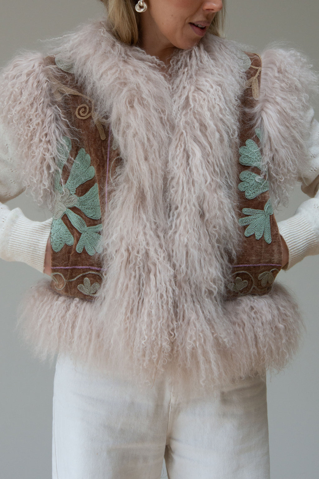 CHELA VELVET REVERSIBLE GILET - VELVET UNO