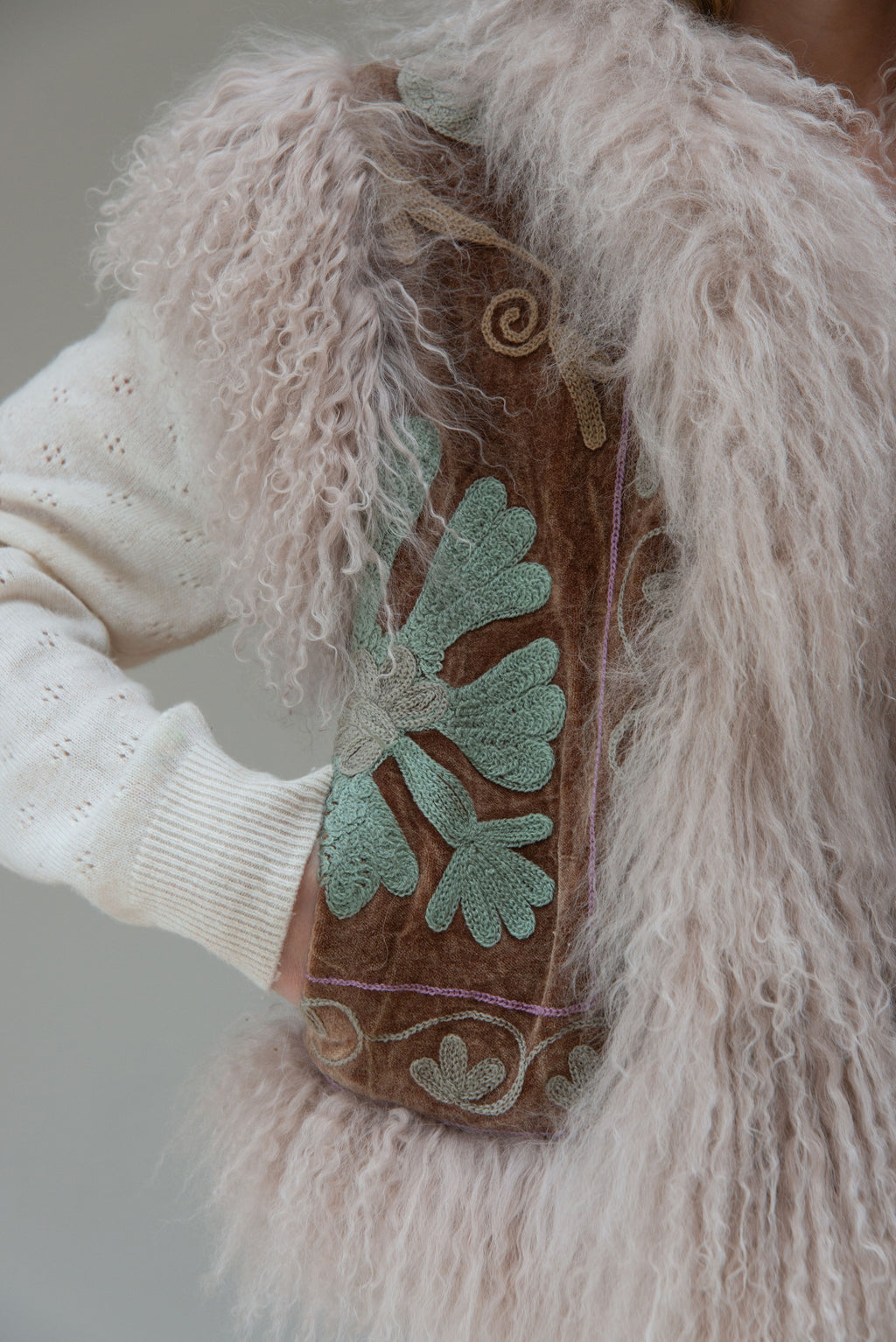 CHELA VELVET REVERSIBLE GILET - VELVET UNO
